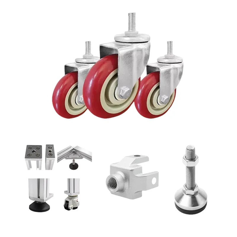 Aluminum Base Plate & Wheel